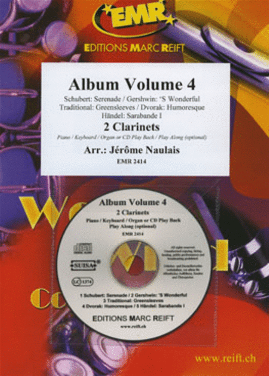 Album Volume 4 Clarinet Duet scores gallery preview page 1