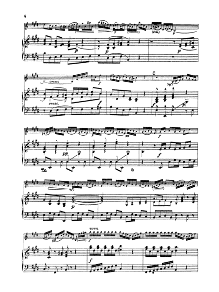 Bach: Violin Concerto No. 2 in E Major Violin Solo scores gallery preview page 4