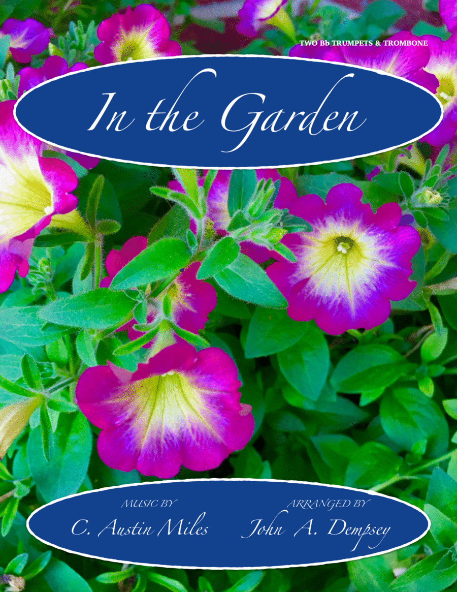 In the Garden (Brass Trio): Two Trumpets and Trombone Brass Trio scores gallery preview page 1