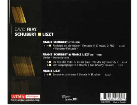 Schubert: Fantaisie D 760; Li