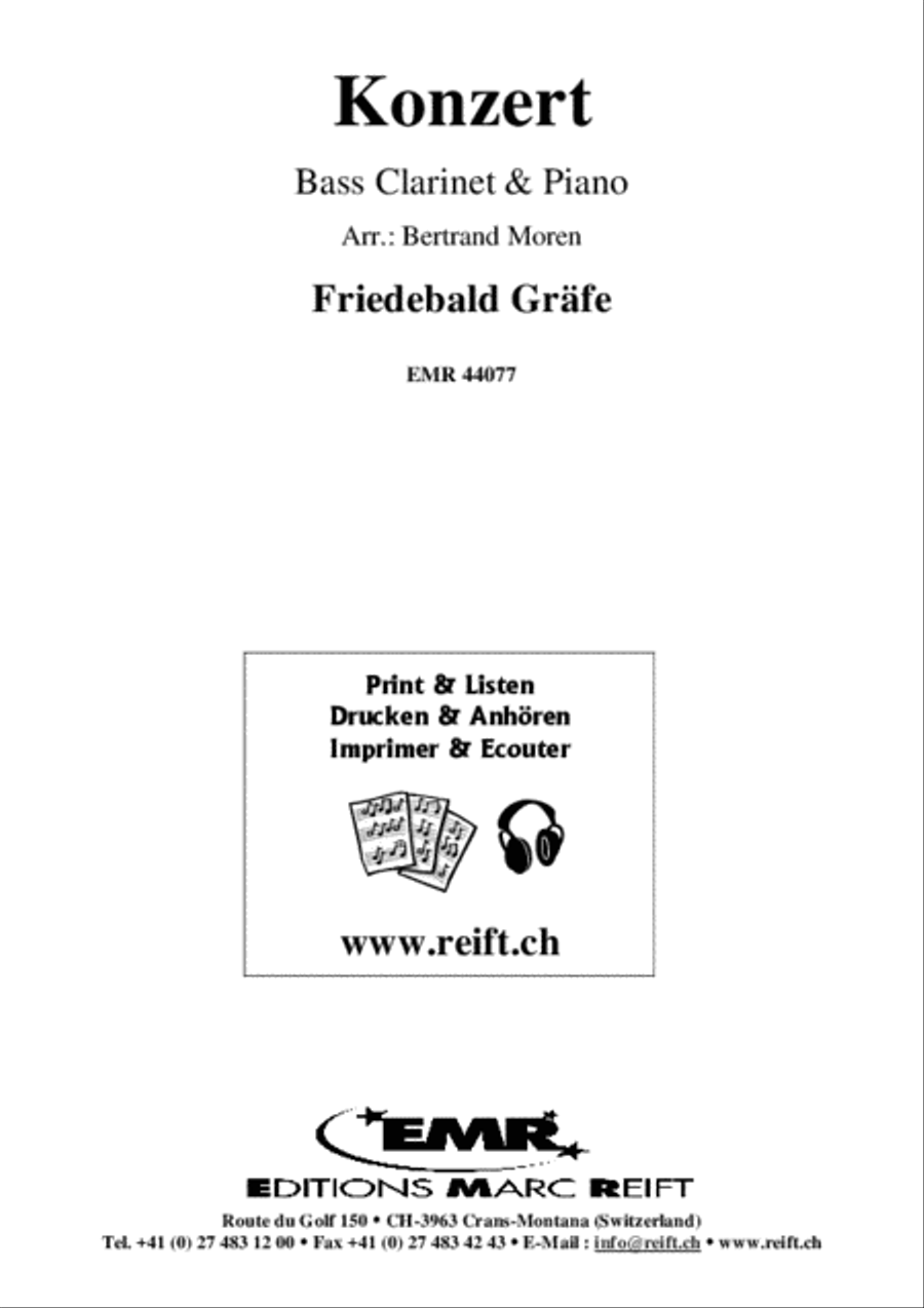 Konzert Bass Clarinet scores gallery preview page 2
