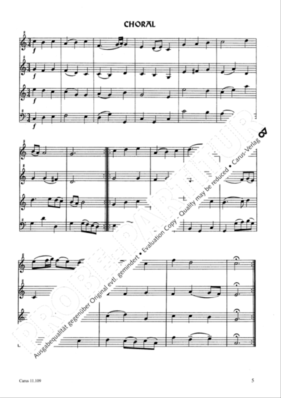 Kleine Suite Recorder scores gallery preview page 8