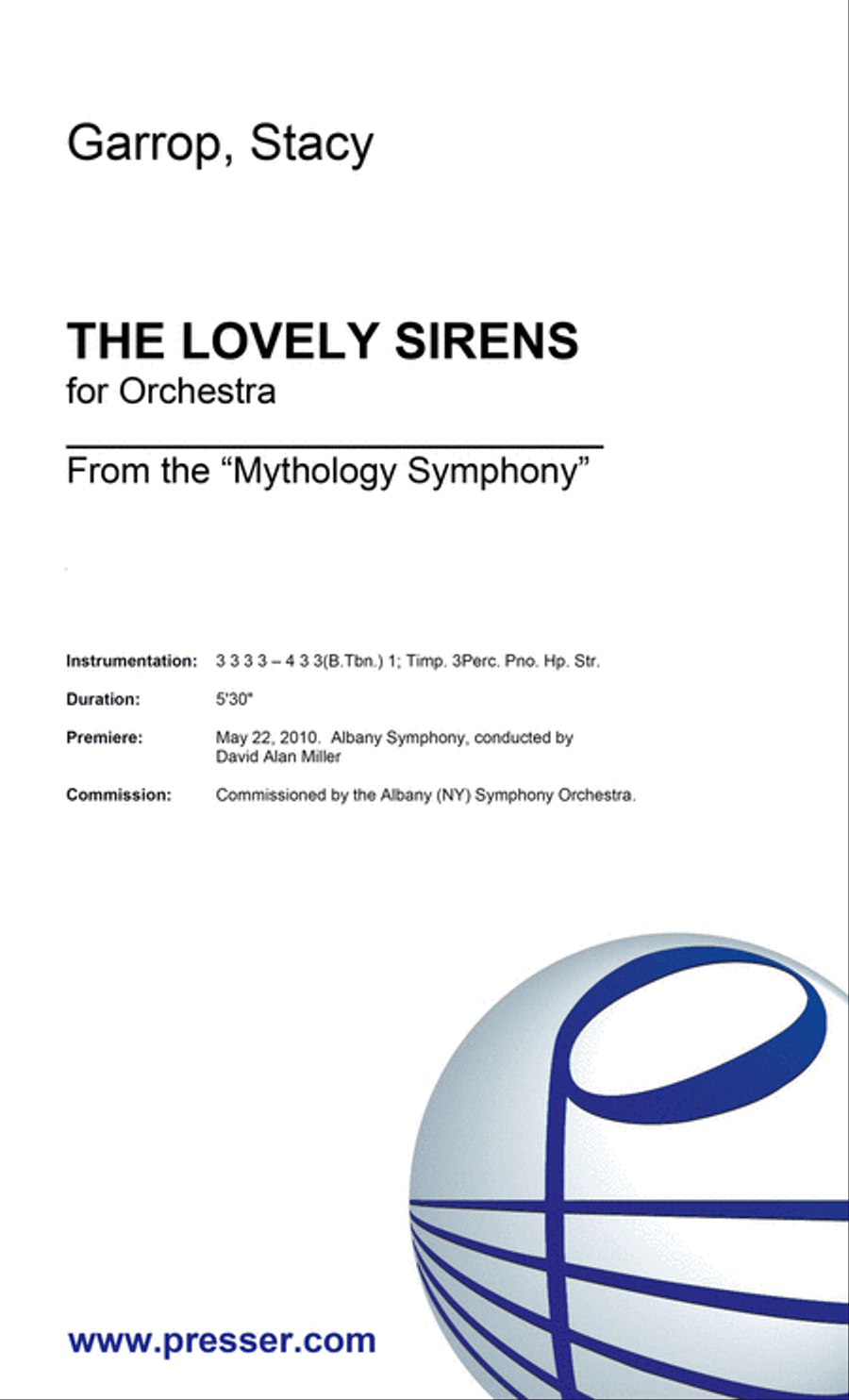 Book cover for The Lovely Sirens