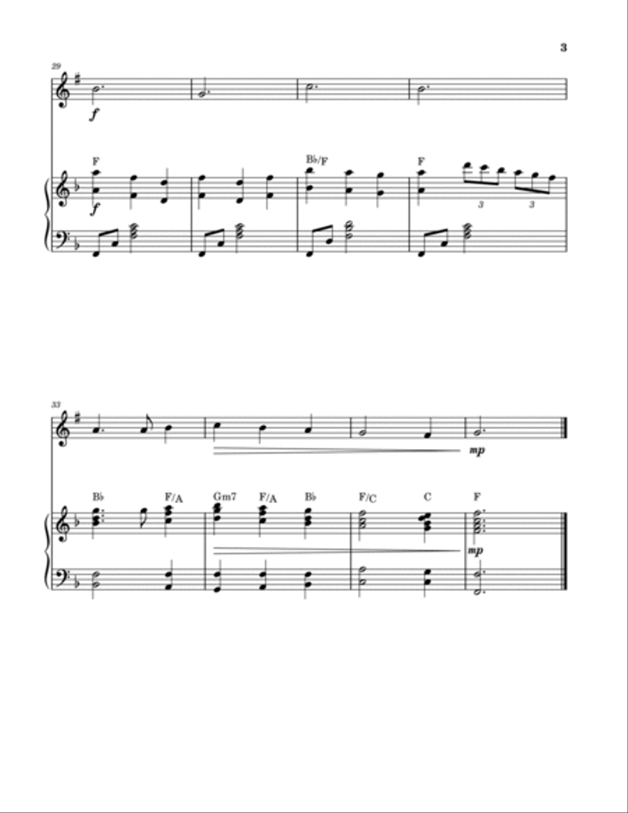 Grace Greater Than Our Sin (Tenor Sax Solo with Piano) Tenor Saxophone scores gallery preview page 3
