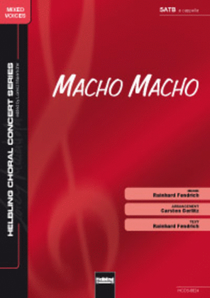 Book cover for Macho macho