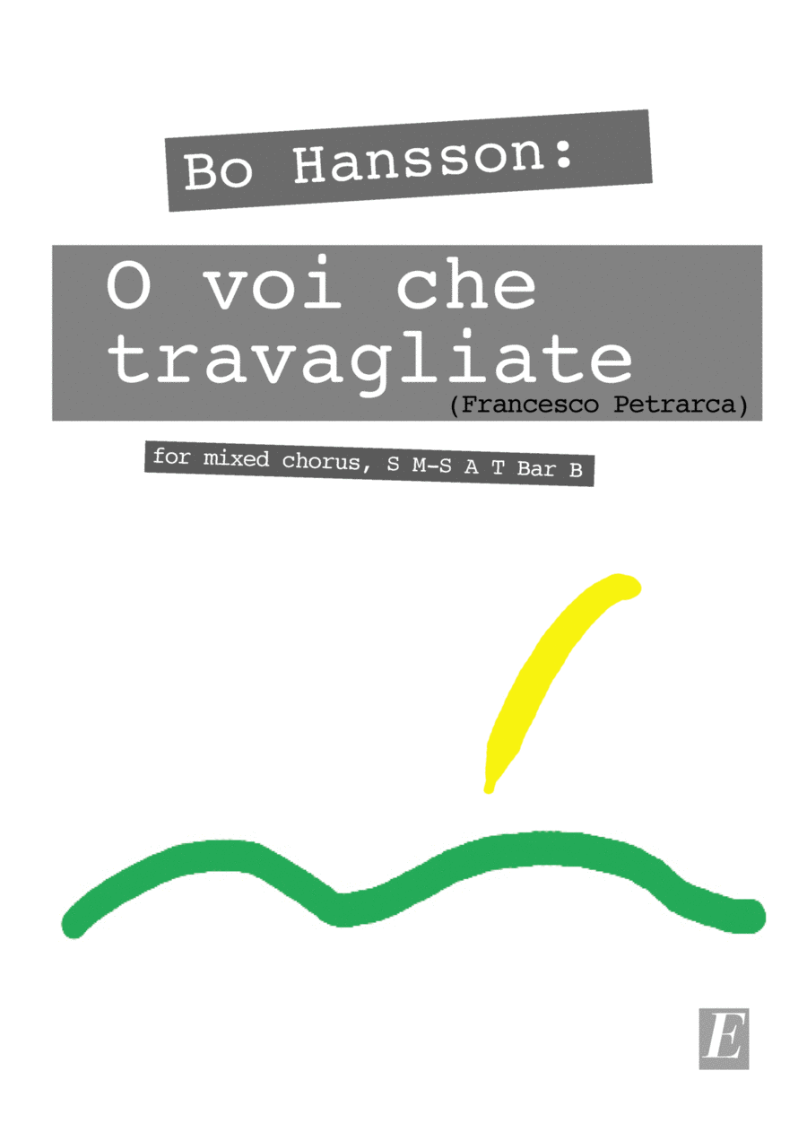O voi que travagliate Choir scores gallery preview page 1
