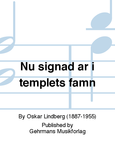 Nu signad ar i templets famn