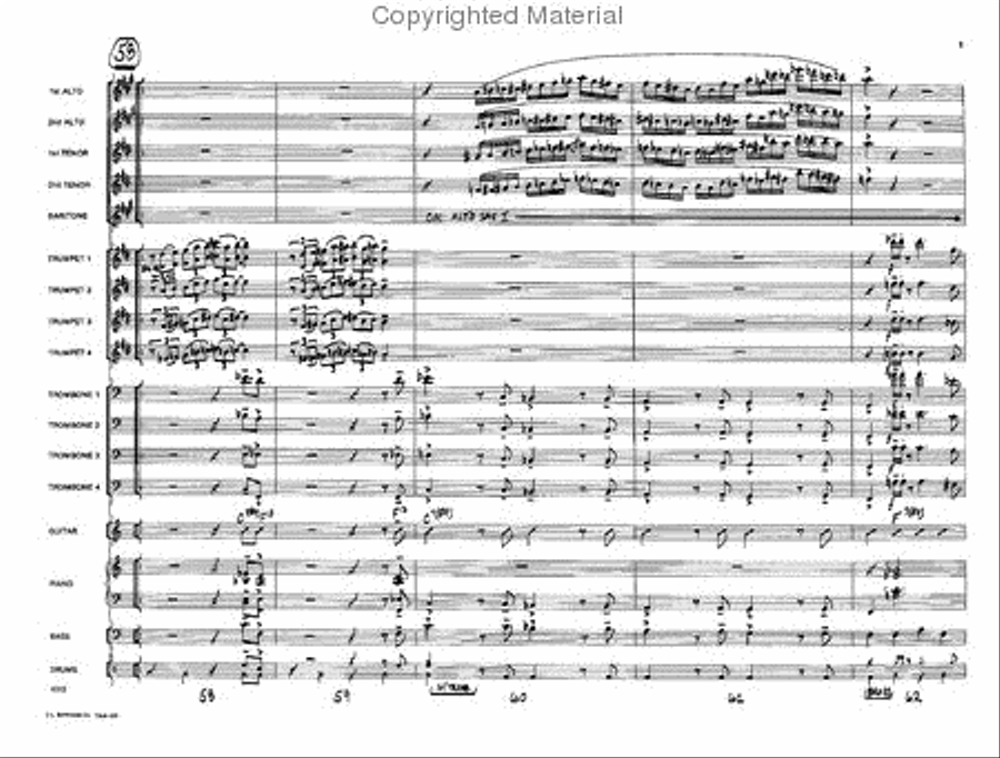 Sax-O-Rama Jazz Ensemble scores gallery preview page 9