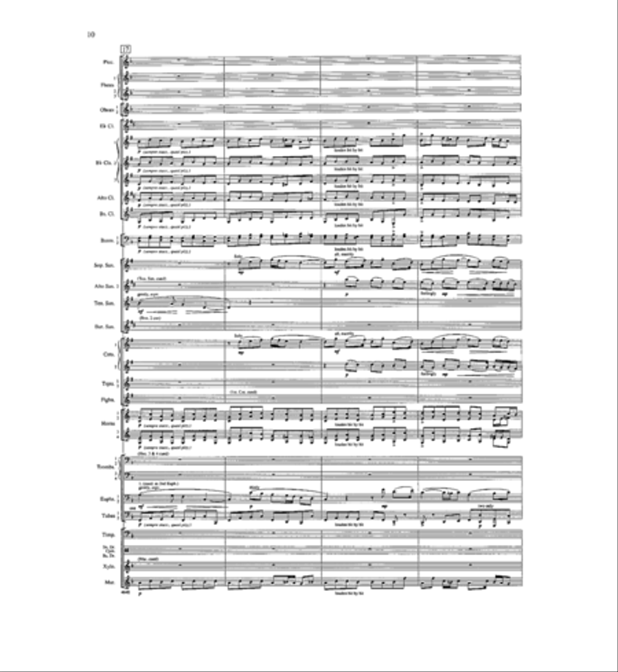 Handel in the Strand Handel in the Strand Concert Band scores gallery preview page 6