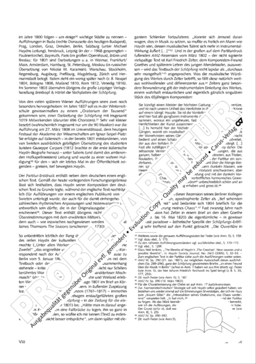 The Creation (Die Schopfung) 4-Part scores gallery preview page 10