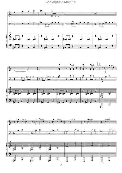 Klaviertrio Nr. 2 op. 17 fur Violine, Violoncello und Klavier