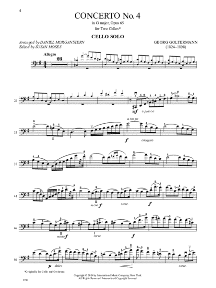 Concerto No.4 In G Major, Opus 65: Commentary And Preparatory Accompaniment Score and Part scores gallery preview page 2