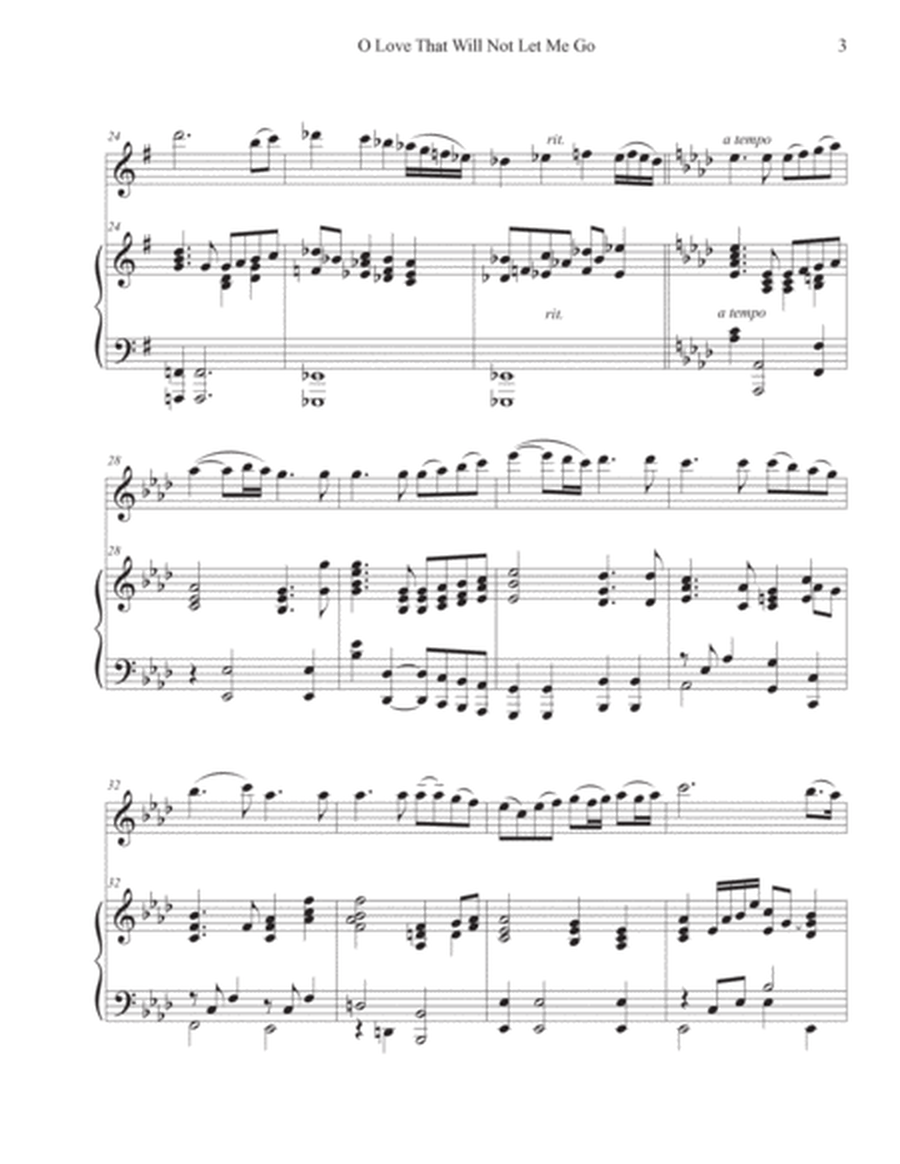 O Love That Will Not Let Me Go (Violin-Piano) image number null
