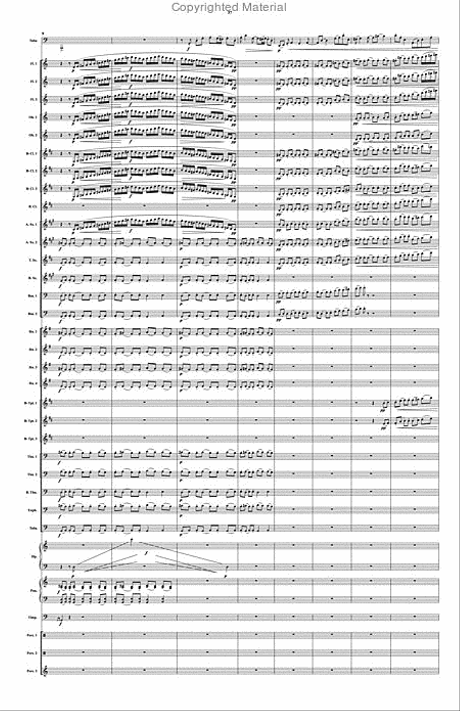 Concerto Concert Band scores gallery preview page 15