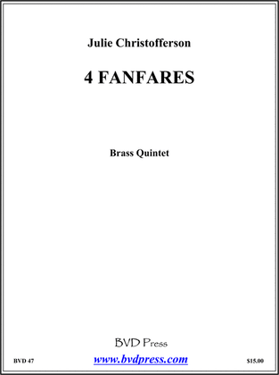 Book cover for 4 Fanfares