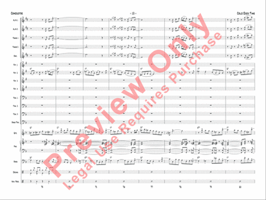 Cold Duck Time Cold Duck Time Jazz Ensemble scores gallery preview page 11