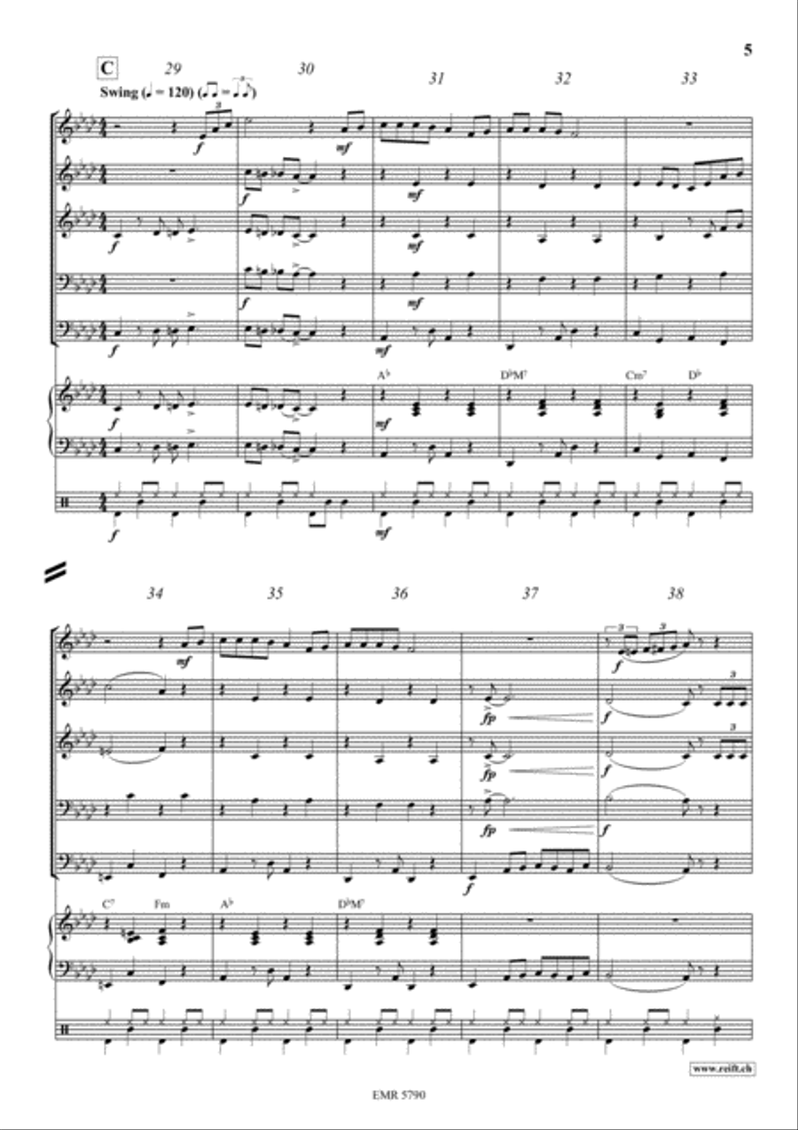 Yankee Doodle Concert Band scores gallery preview page 5