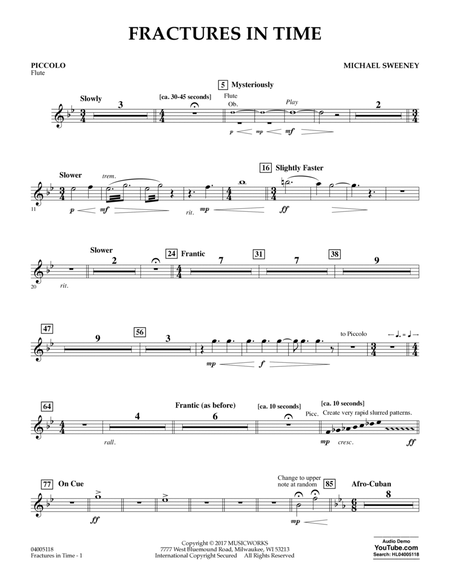 Fractures in Time - Piccolo/Flute 3