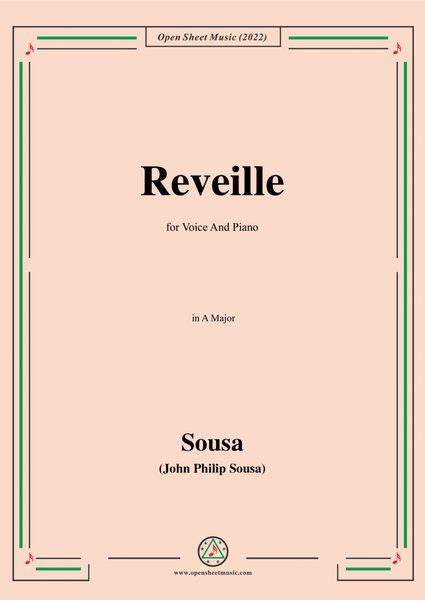 Sousa-Reveille,in A Major image number null