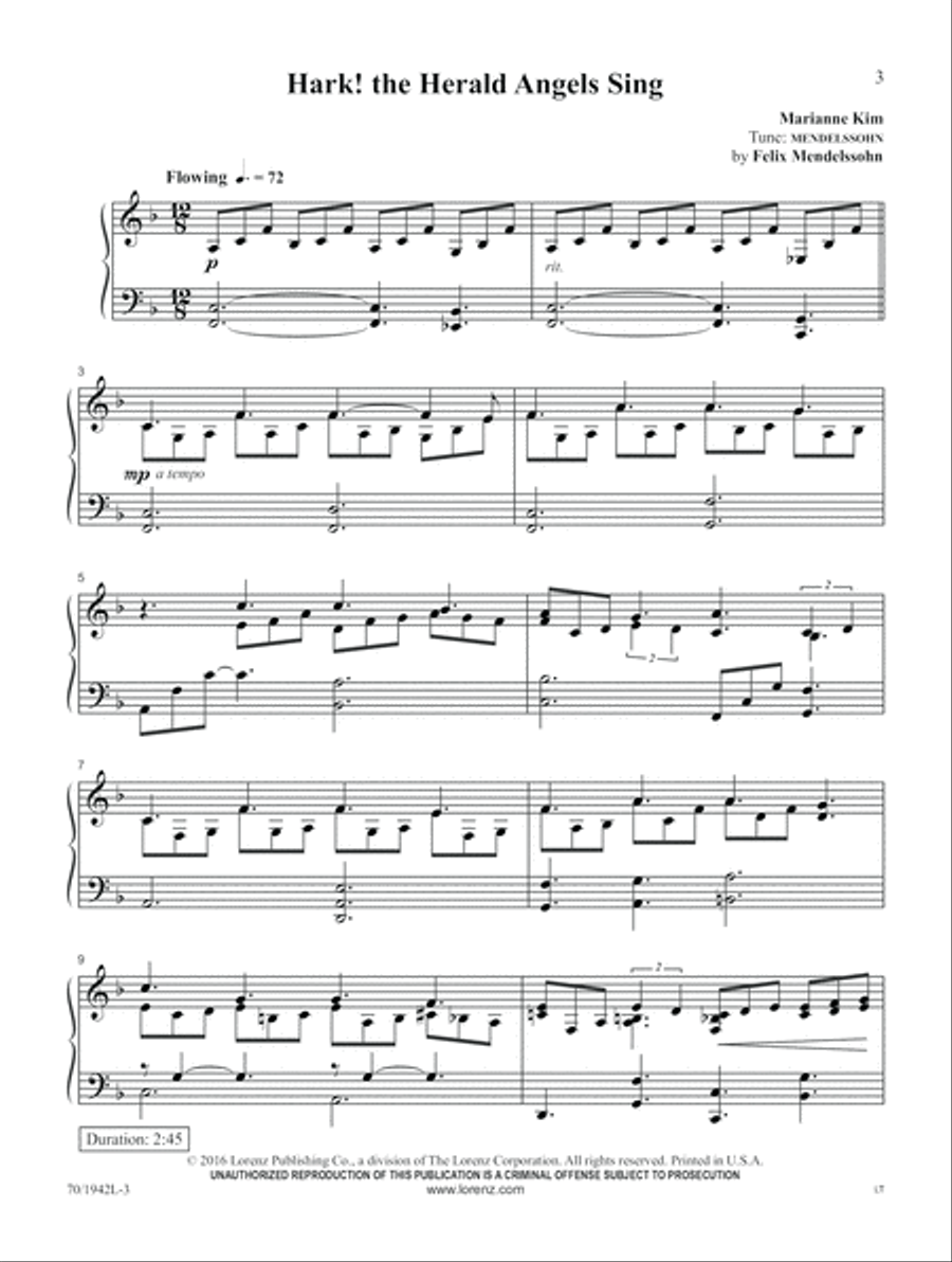 Jesus Christ Is Born! (Digital Delivery) Piano Solo scores gallery preview page 3