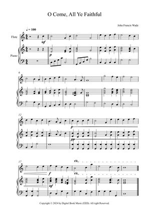 O Come, All Ye Faithful - John Francis Wade (Flute + Piano)