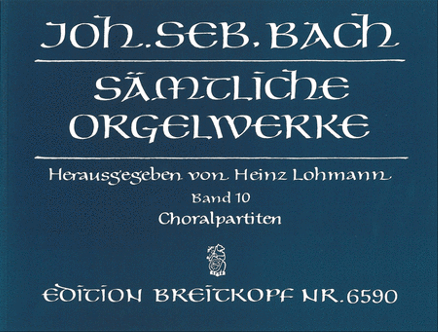 Samtliche Orgelwerke, Band 10