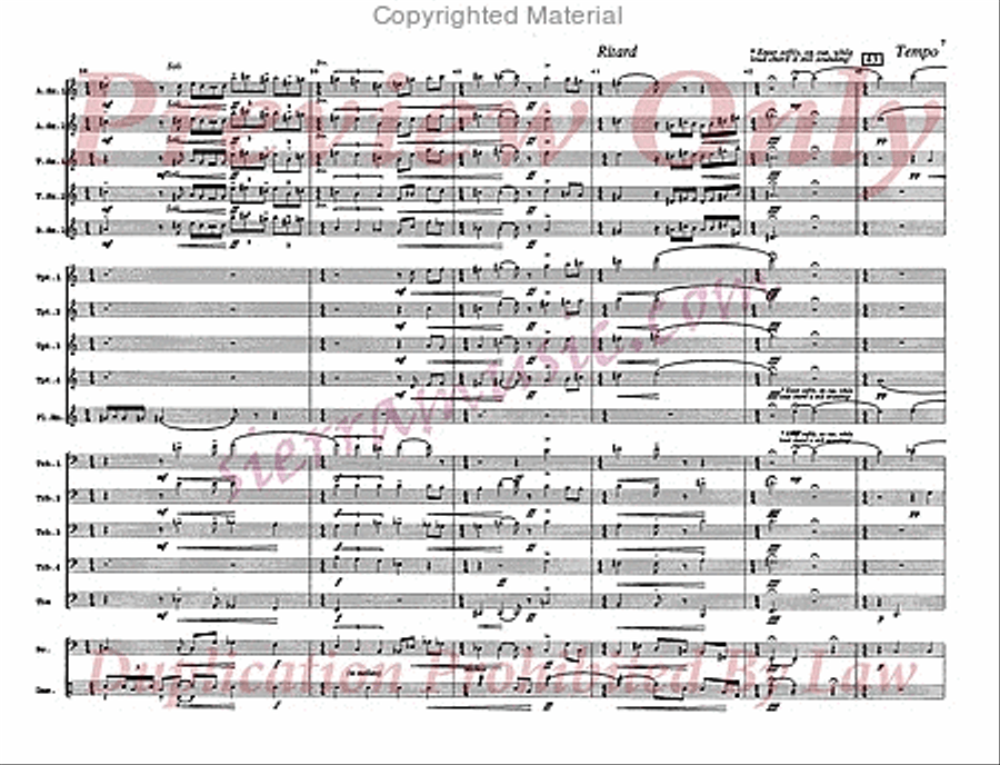 First Child Jazz Ensemble scores gallery preview page 8