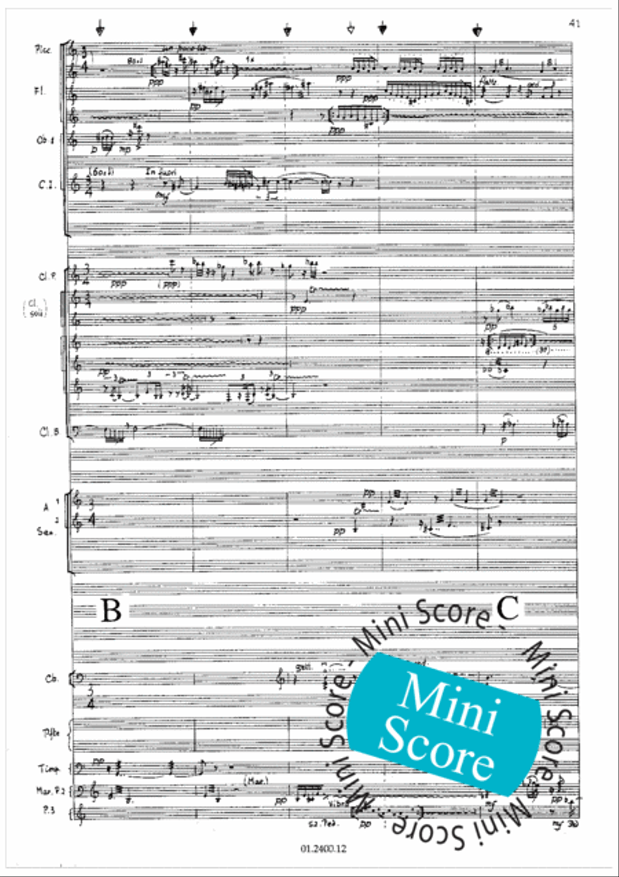 Aratoro I Aratoro I Concert Band scores gallery preview page 45