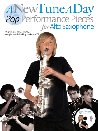 Book cover for A New Tune a Day - Pop Performances for Alto Saxophone