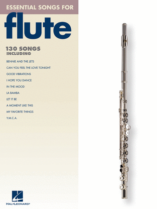 Book cover for Essential Songs for Flute