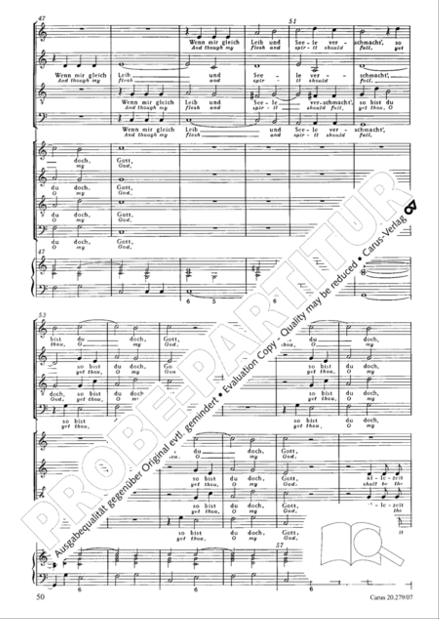 Musikalische Exequien I-III Orchestra scores gallery preview page 51