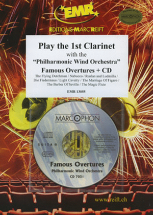 Book cover for Play The 1st Clarinet With The Philharmonic Wind Orchestra