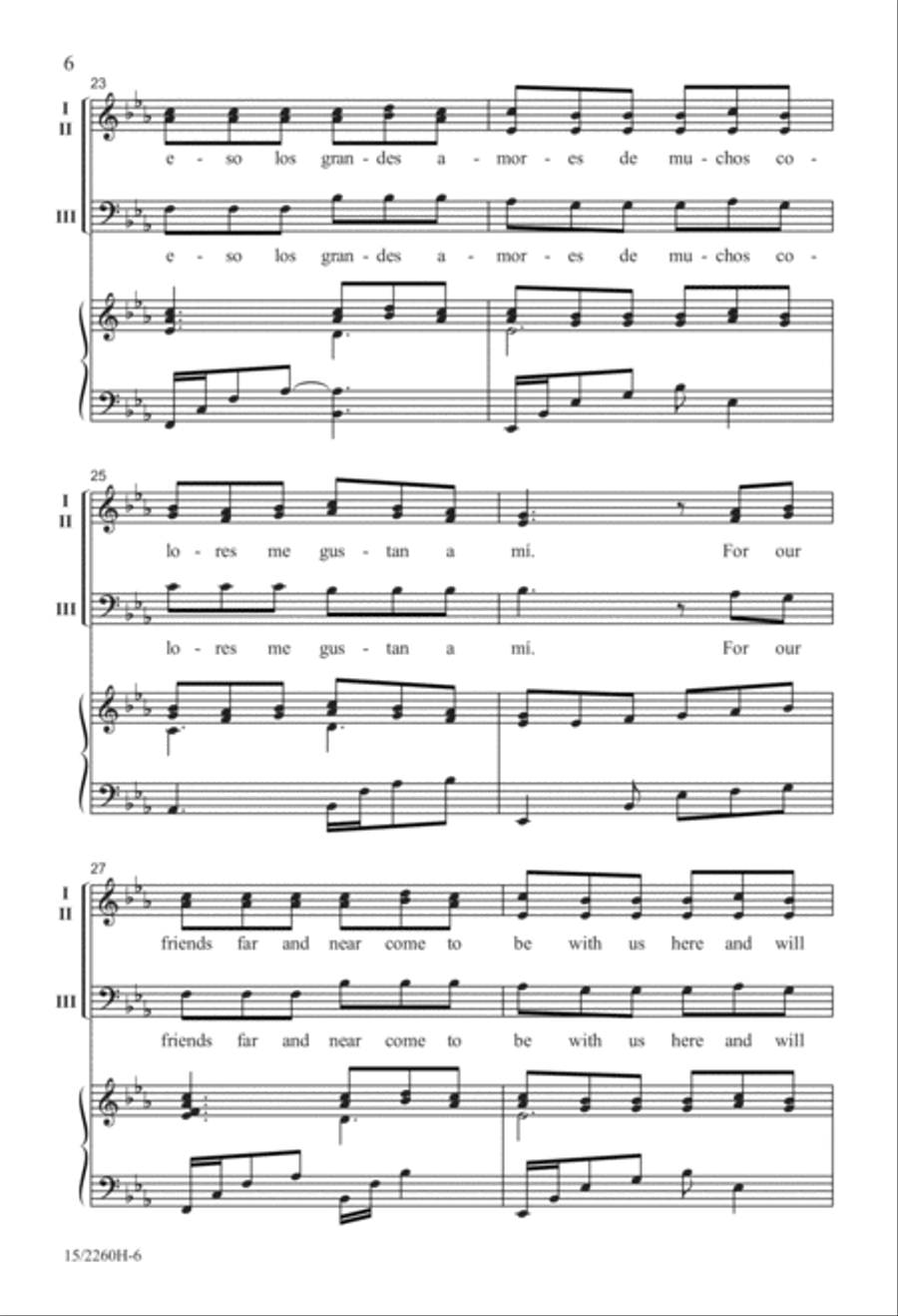 De Colores 3-Part scores gallery preview page 7