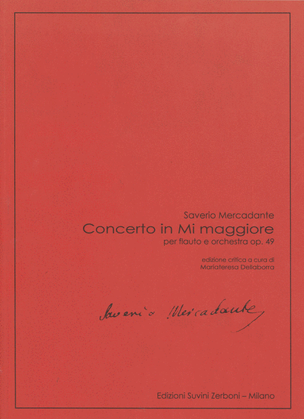 Concerto in Mi maggiore Op.49