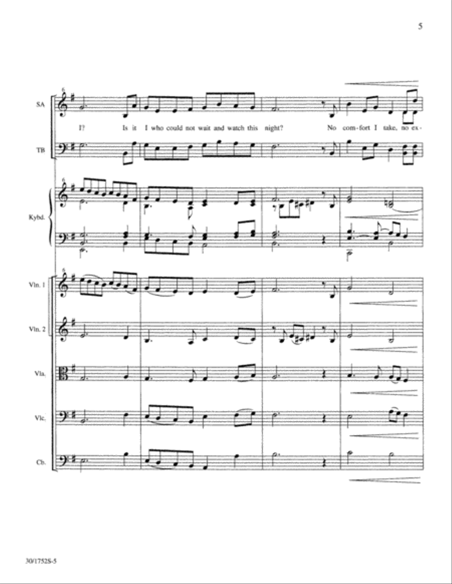 Shadows - String Orch Score & Parts Choir scores gallery preview page 5