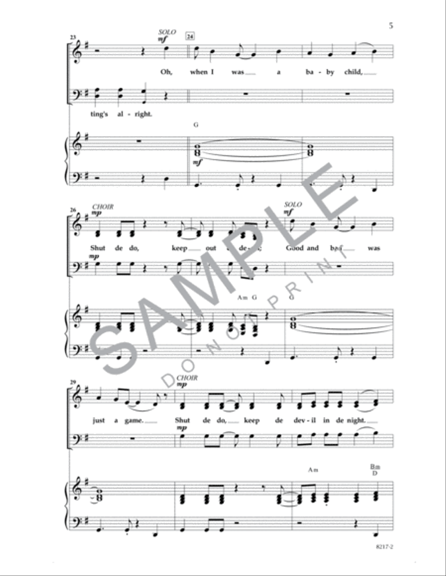 Shut De Do Shut De Do 4-Part scores gallery preview page 4