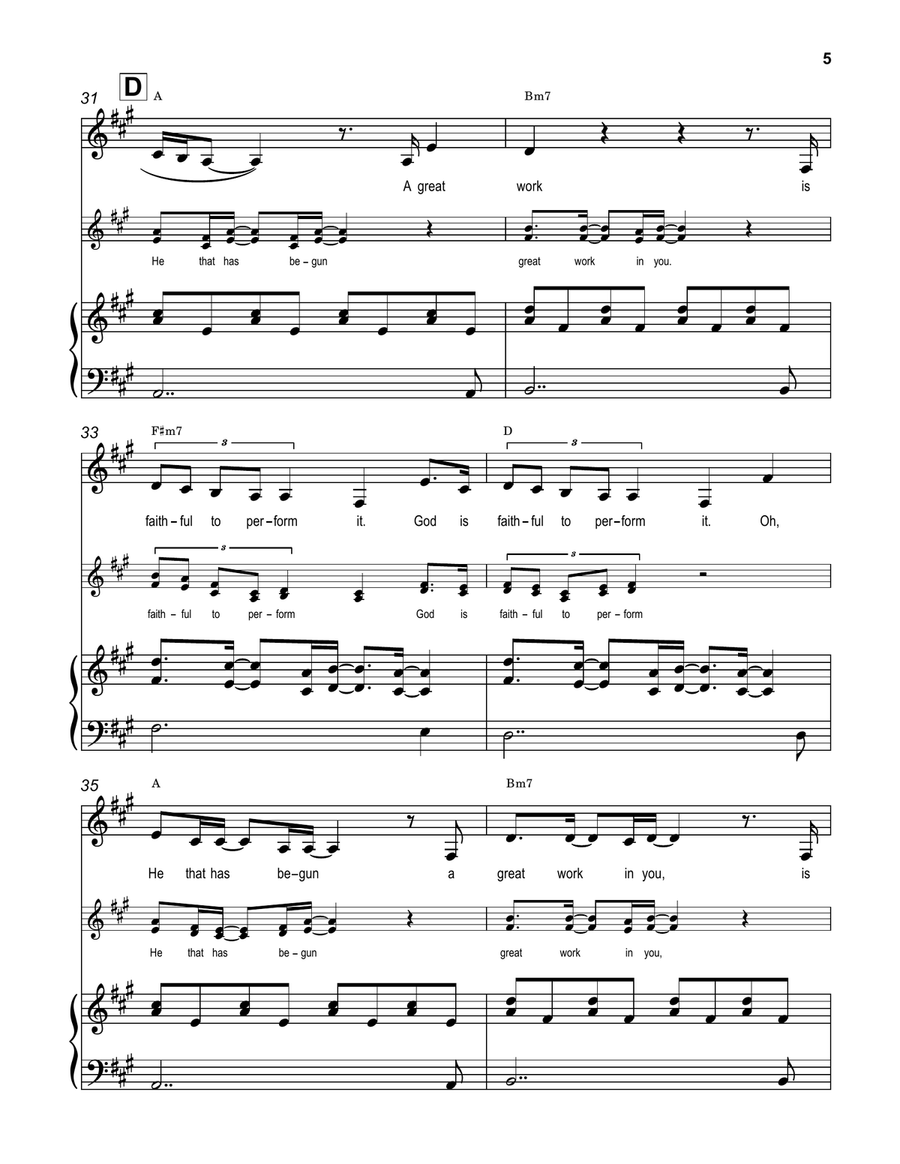 A Great Work A Great Work Voice scores gallery preview page 5