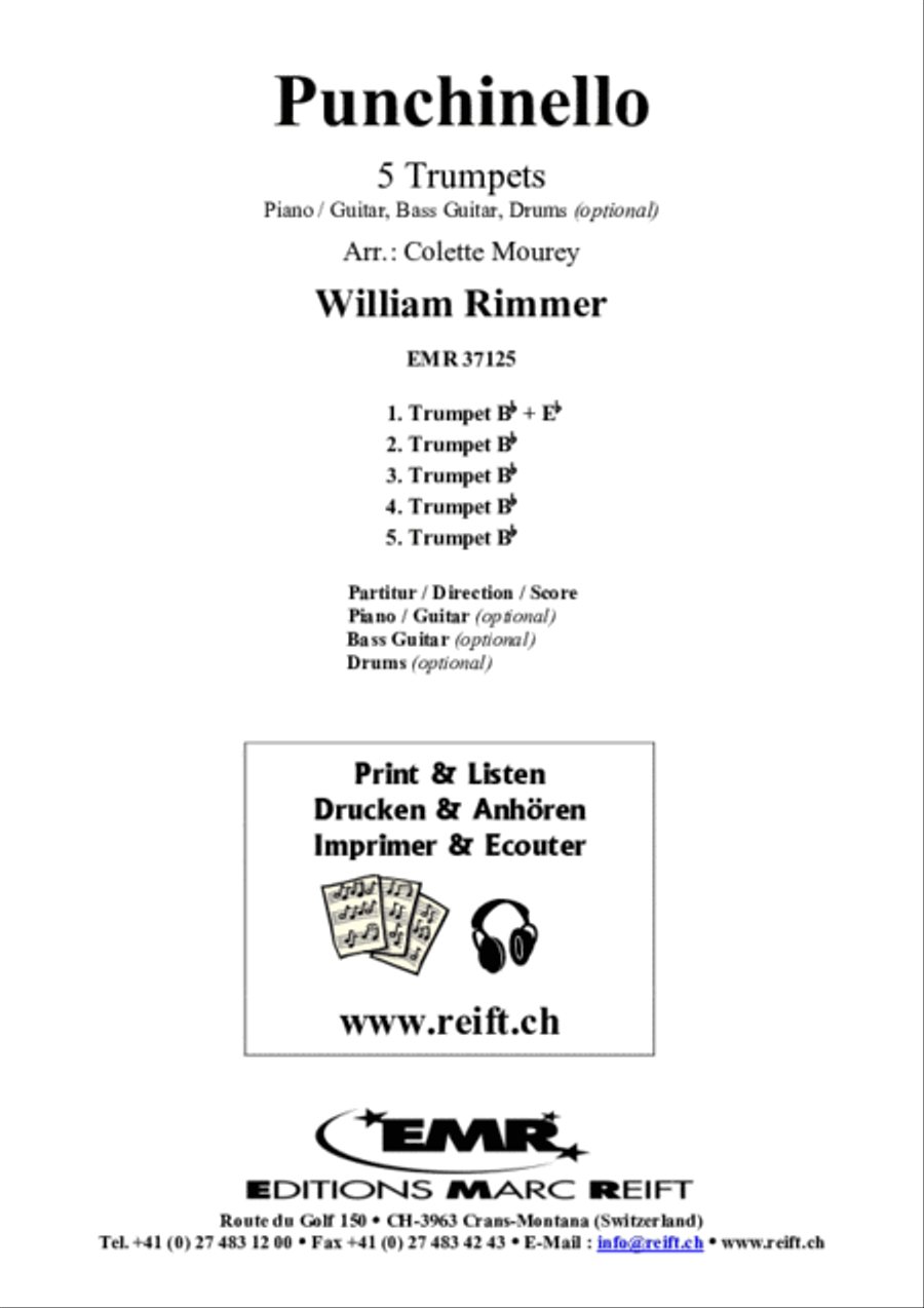 Punchinello Trumpet scores gallery preview page 2