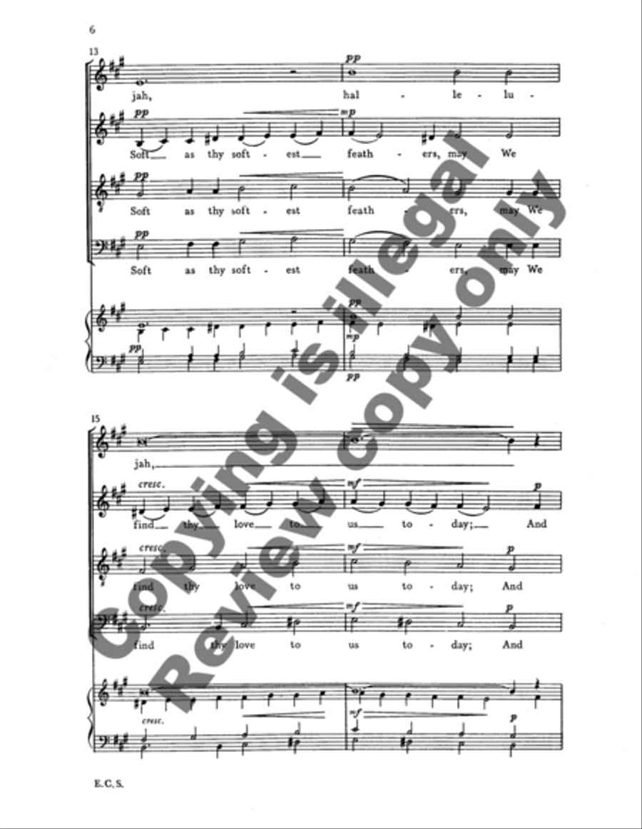 The Eternal Dove The Eternal Dove 4-Part scores gallery preview page 11