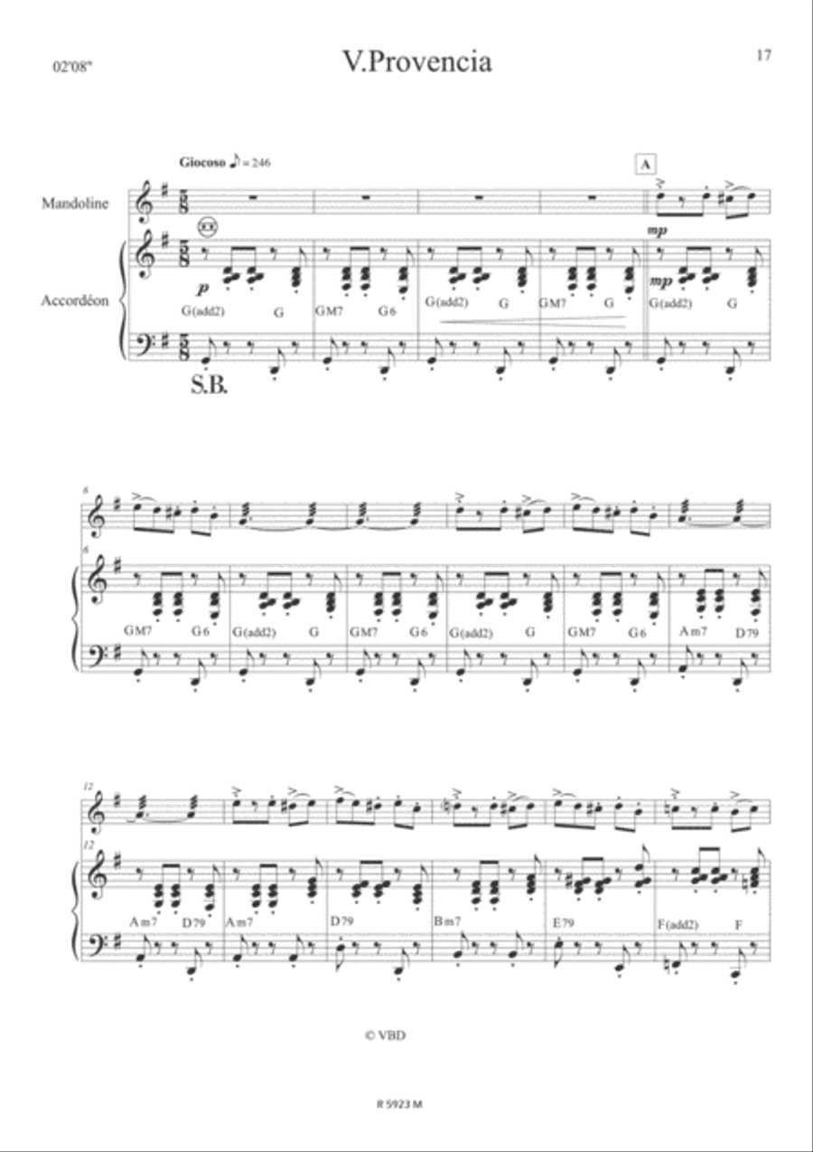 Suite populaire Accordion scores gallery preview page 11