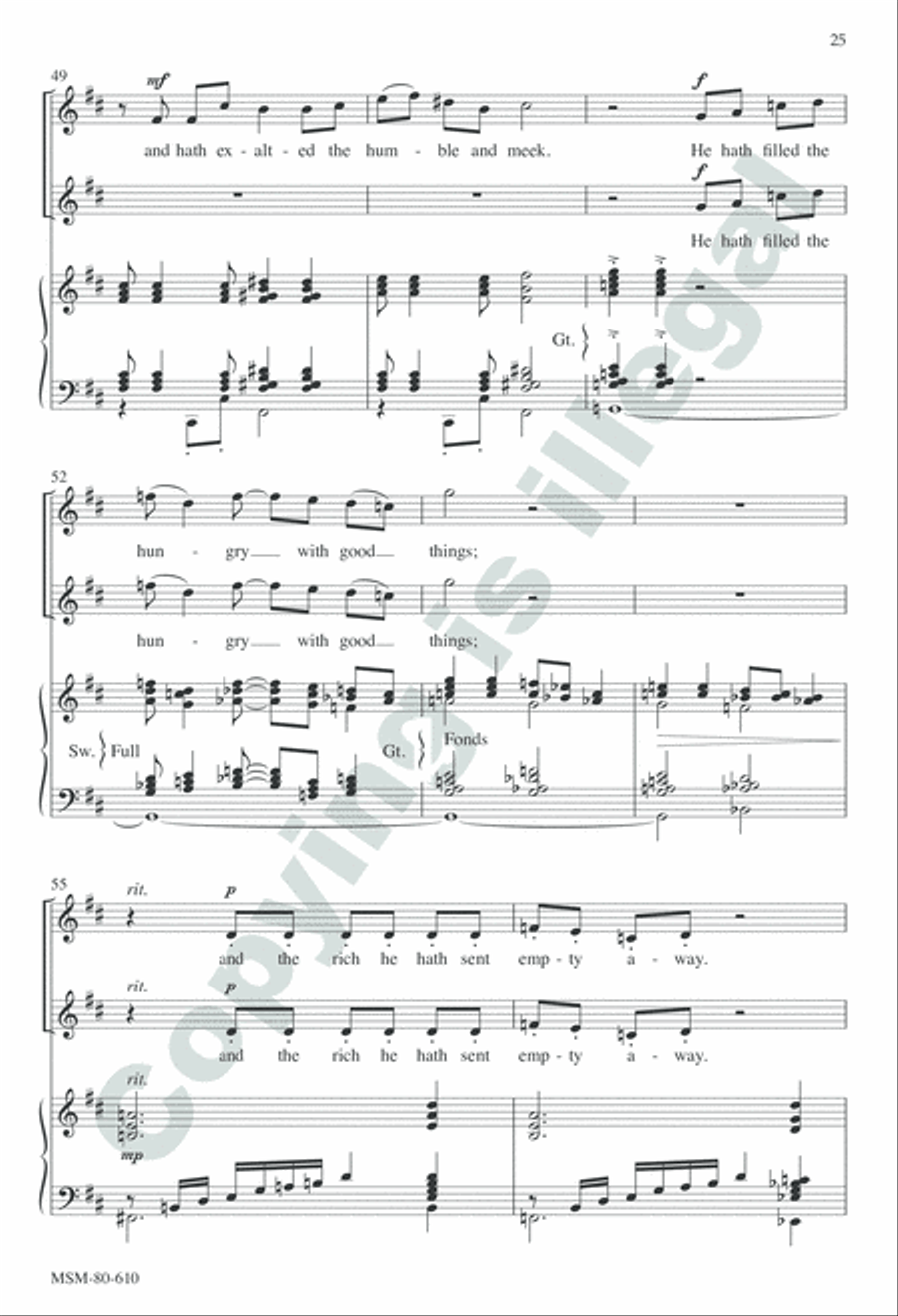 Evensong Evensong Unison Choir scores gallery preview page 24