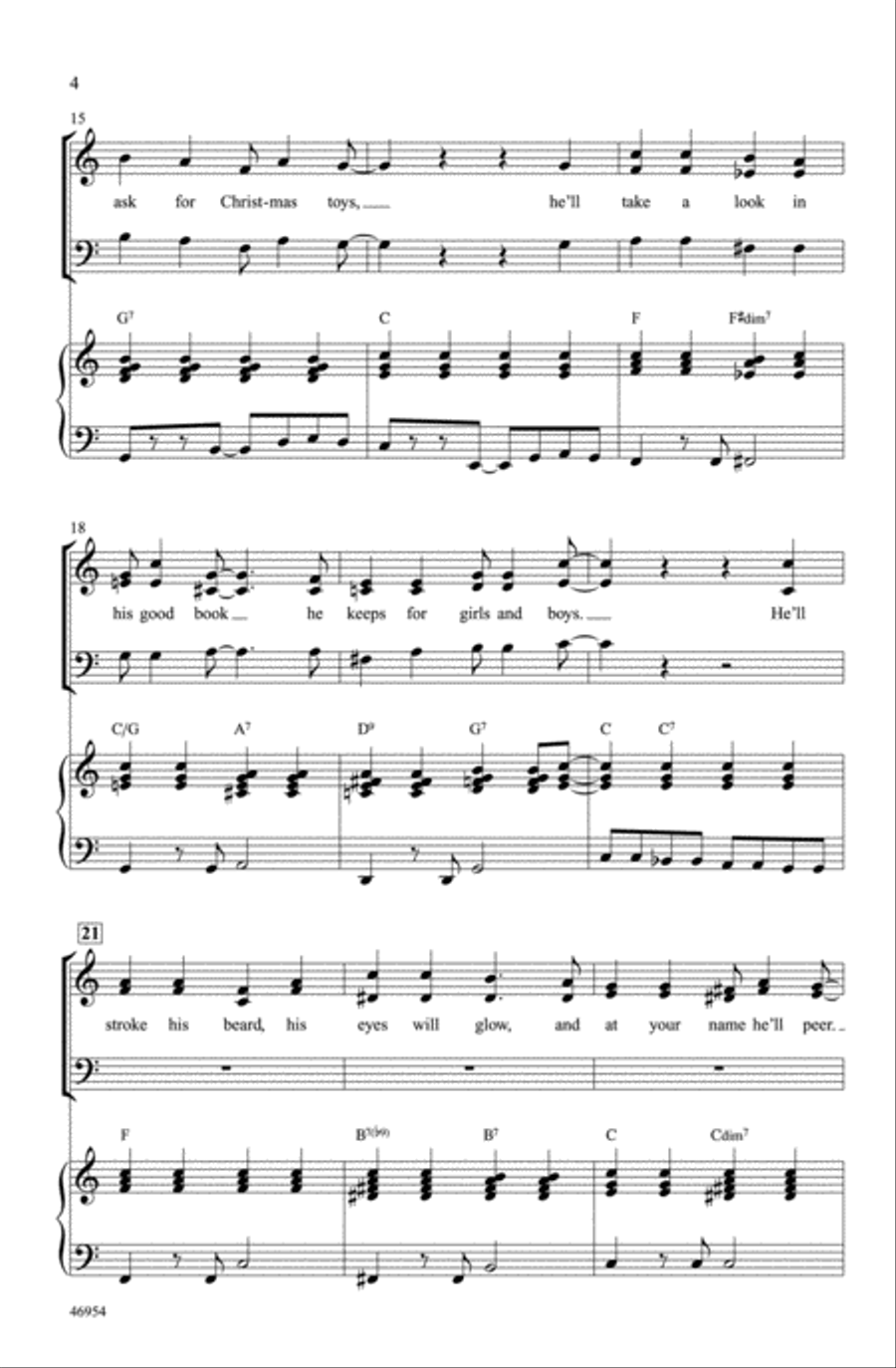 Rockin' Holidays! Choir scores gallery preview page 3
