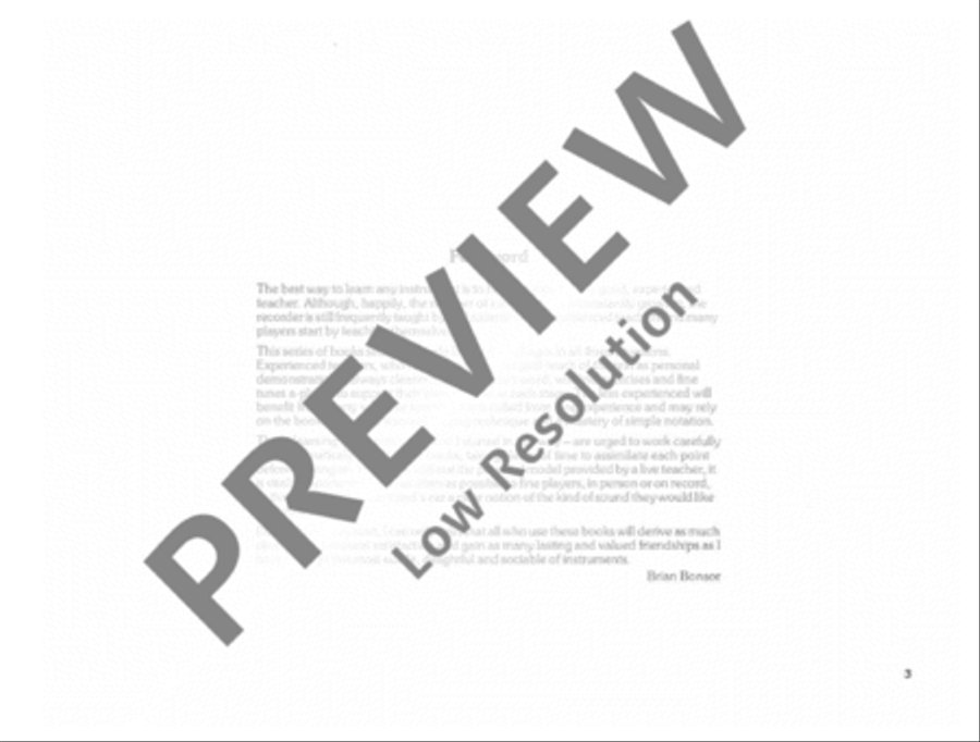 Enjoy the Recorder Alto Recorder scores gallery preview page 4