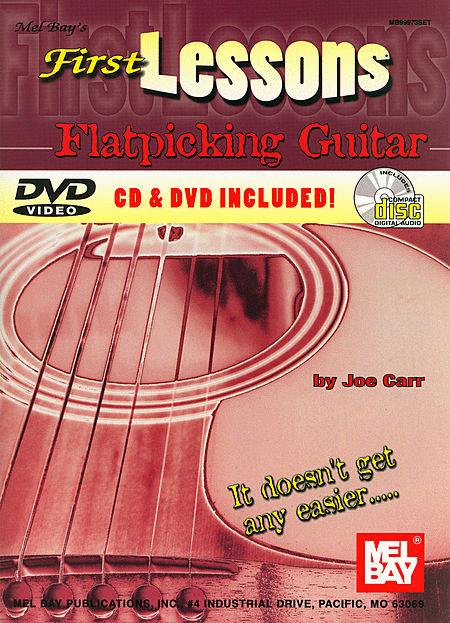 First Lessons Flatpicking Guitar (Book CD DVD)