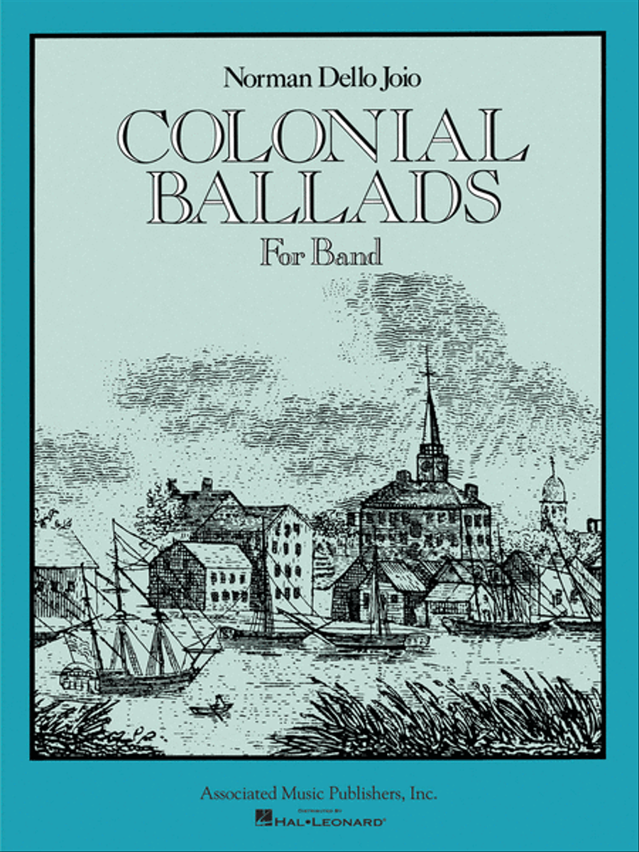 Colonial Ballads Concert Band scores gallery preview page 1