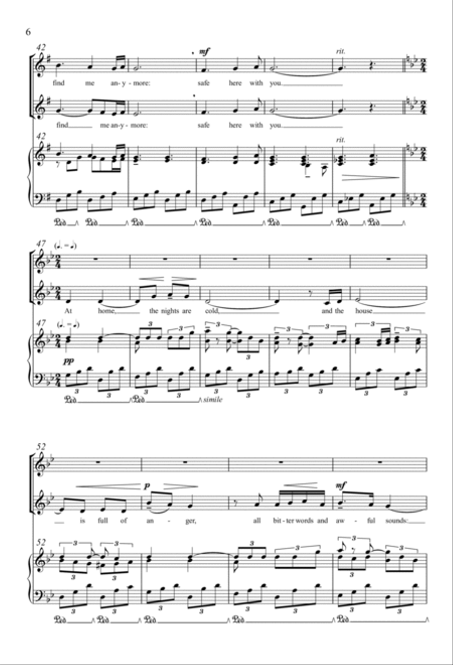 Song To The Stars SA scores gallery preview page 4