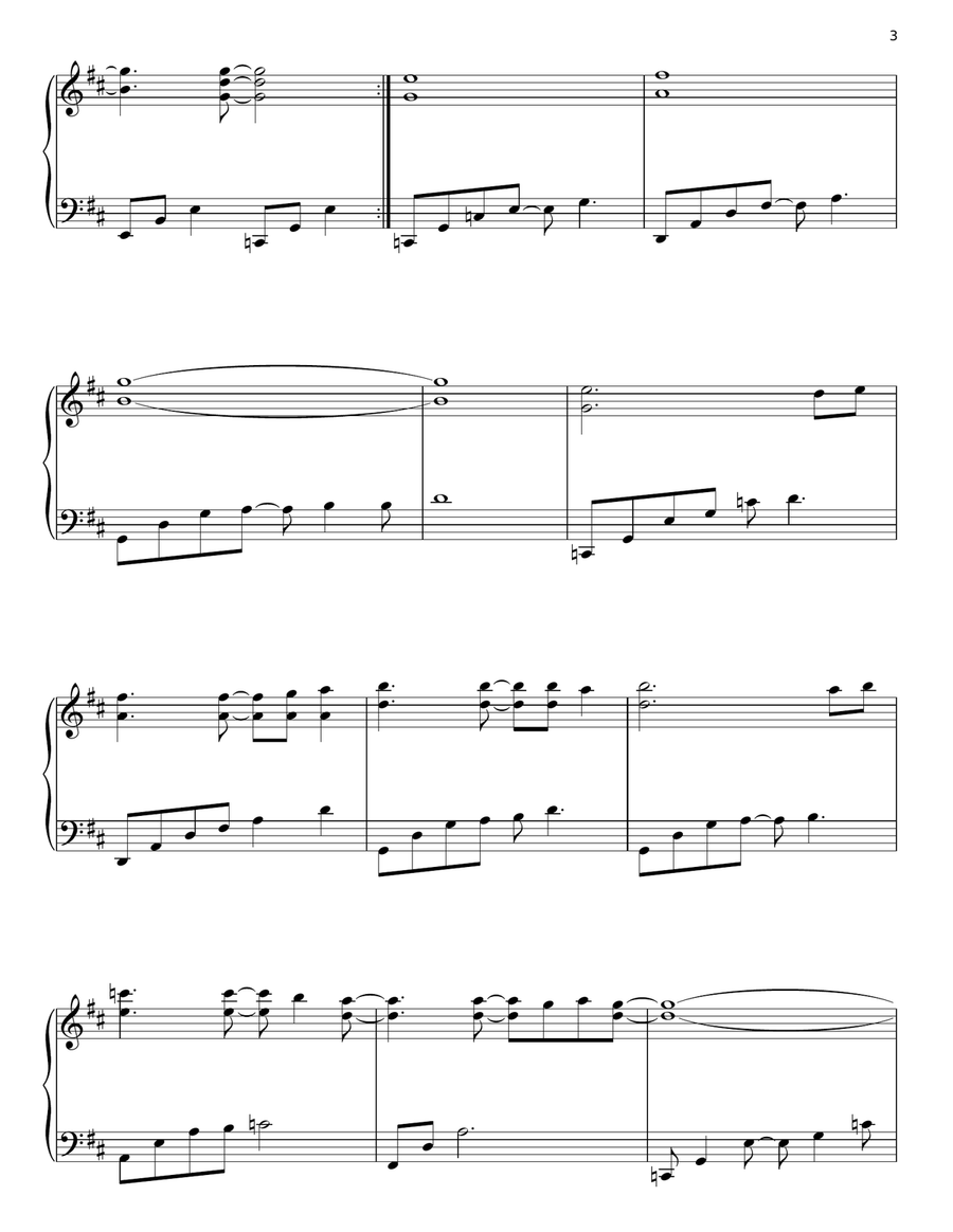 Blue Ridge Part 2 Piano Solo scores gallery preview page 3
