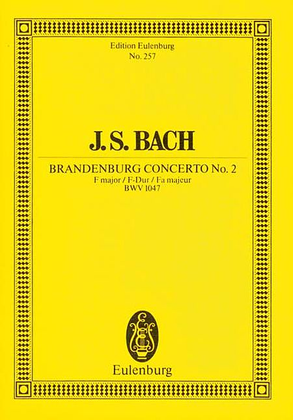 Book cover for Brandenburg Concerto No. 2 in F Major, BWV 1047