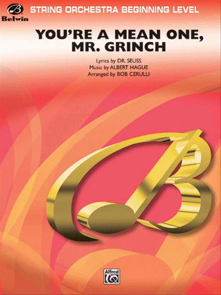 You're a Mean One, Mr. Grinch String Orchestra scores gallery preview page 1