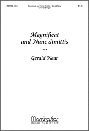 Book cover for Magnificat and Nunc dimittis